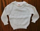 Vintage baby clothes 1970s 1980s Artflo knit jumpers UNUSED boy girl 12 months
